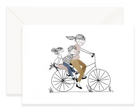 Familienausflug am Fahrrad - inkl. Kuvert