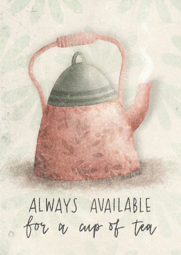 always available (Teekanne) - inkl. Kuvert